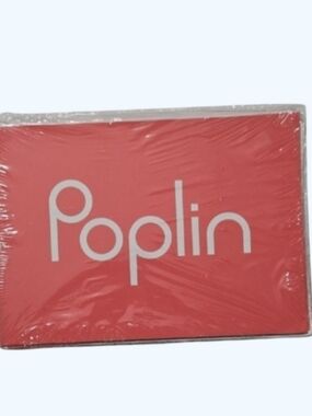 Poplin Laundry Customer Cards-Set Of 5